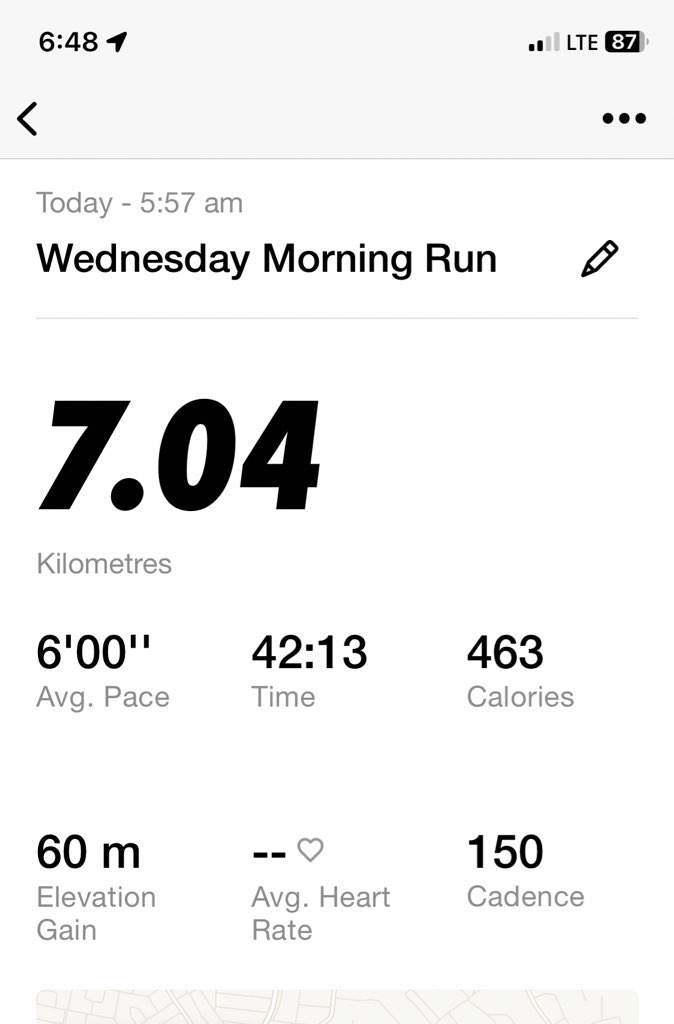 I conquered the midweek sprints and walks. 🥳👏🏾👏🏾
#RKFashions #IPaintedMyRun #RunningWithTumiSole #IChoose2BActive #FetchYourBody2023