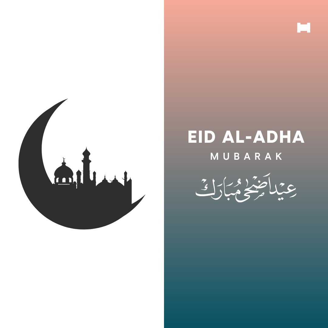 On the occasion of Eid Al-Adha, we wish you and your loved ones a joyous celebration filled with happiness, peace, and blessings.

Eid Al-Adha Mubarak!

#eidmubarak #hztldigital