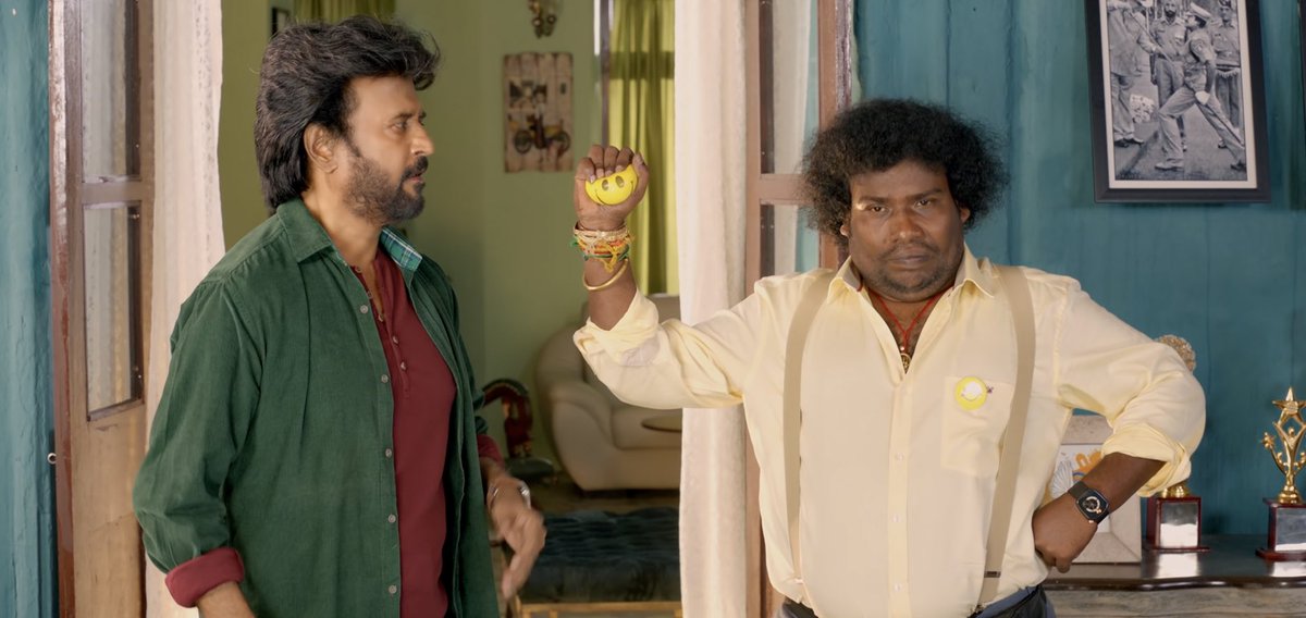 .@iYogiBabu about #Jailer : Unlike in #Darbar, where only a few comedy scenes were featured with him, #Jailer will have comedy woven throughout the entire film 😀👌🏻 Yogi Babu also mentioned that #Rajinikanth acted naturally in those scenes, making them truly exceptional 😊