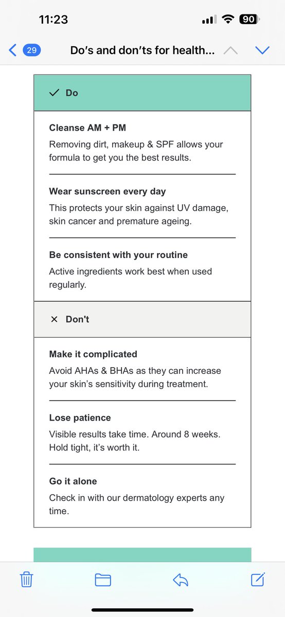 Dermatology approved tips for great results 👇
