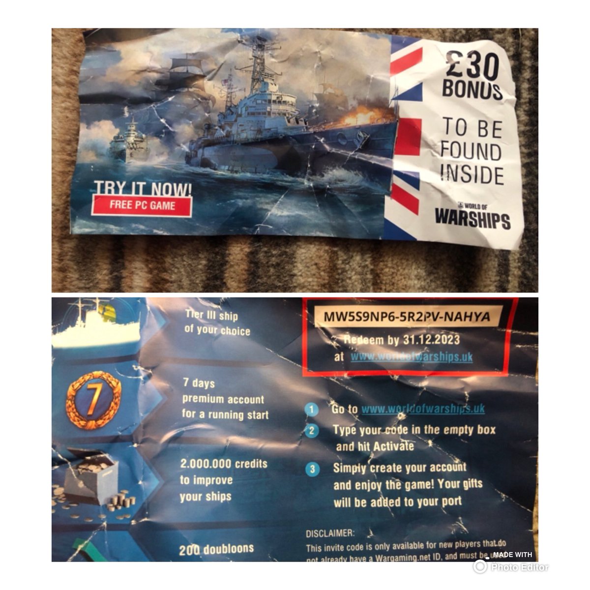 T3RRAF0RM's tweet image. Is this any good to anyone? #WorldofWarShips
#freecode