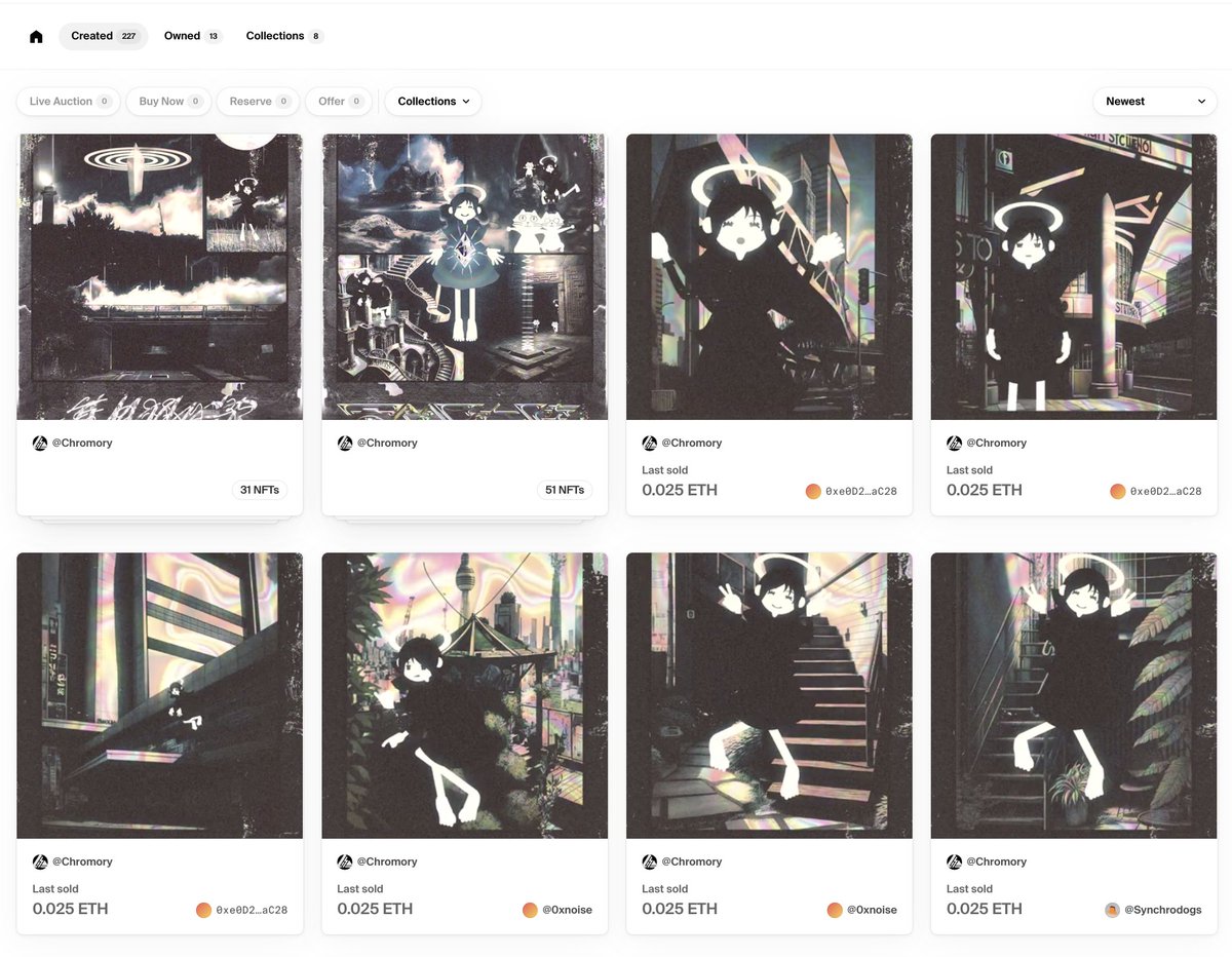 artanaio's tweet photo. You can find chromory's work primarily on @foundation  where he released quite some items in his distinctive monochrome style. 

Follow @chromory's evolution and discover his captivating pieces. 

On July 6th, we release an edition for 160 lucky art collectors on Solana. https://t.co/q21MmEhBqY