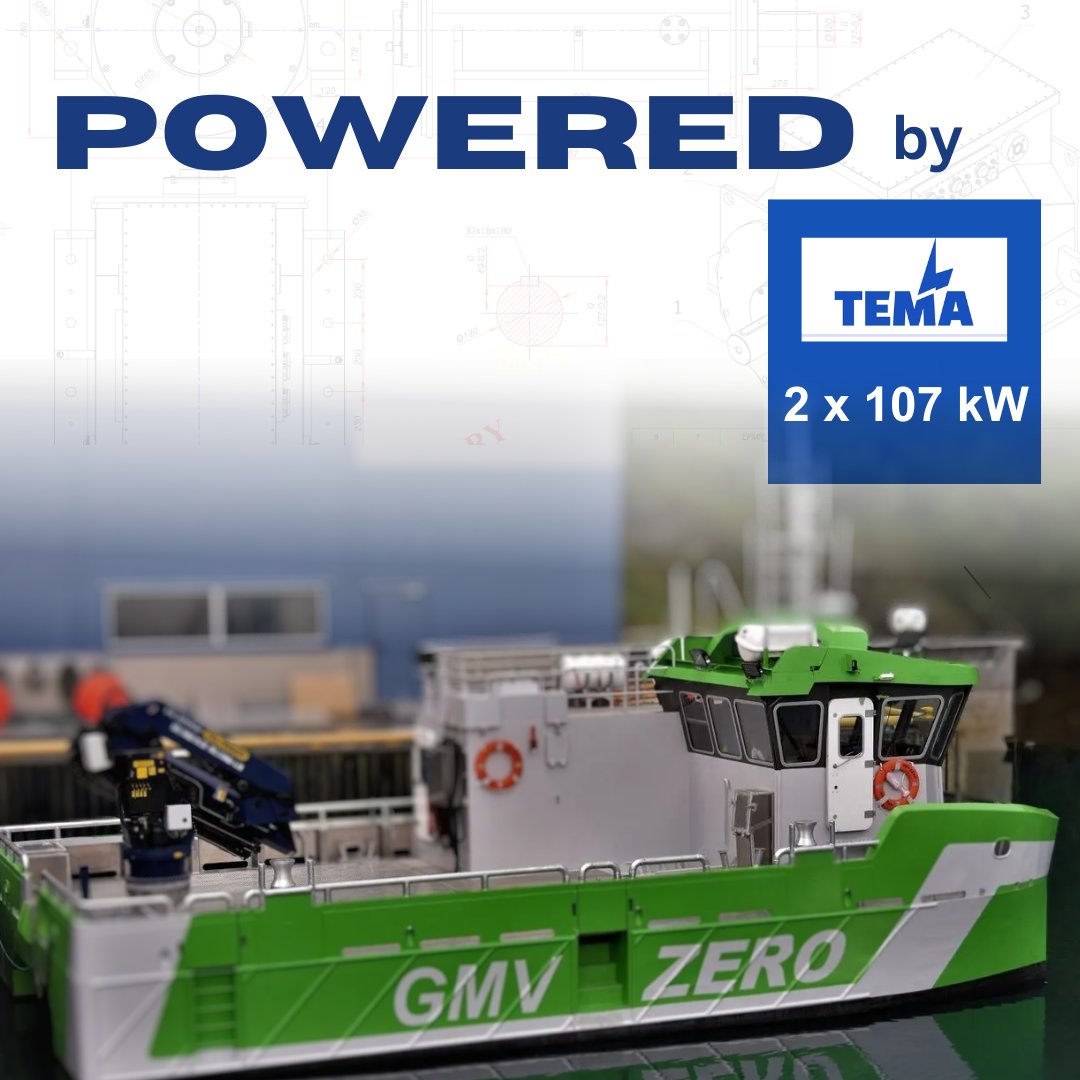 Over 350 heavy - duty propulsion systems worldwide.
Shipyard: Grovfjord Mek. Verksted
Energy source: batteries
Type of vessel:  catamaran workboat ( fish farming)
Country : Norway