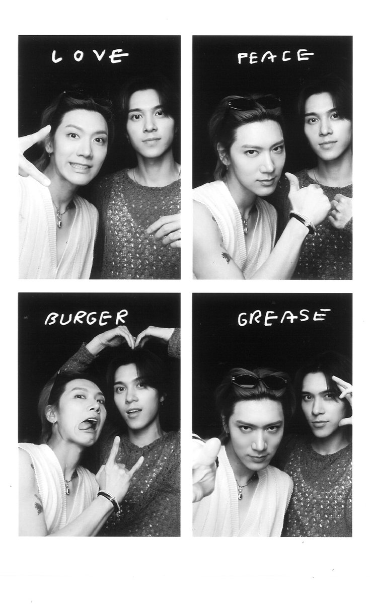 Photobox @ London, with twinsies.