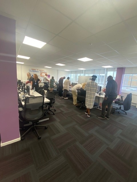 Coventry Children's Services Practice Week event: Social Work Academy coffee morning is taking place. Really great to see colleagues coming to see what we offer. We are here until 12 noon, come and join us for coffee, cake and resources.