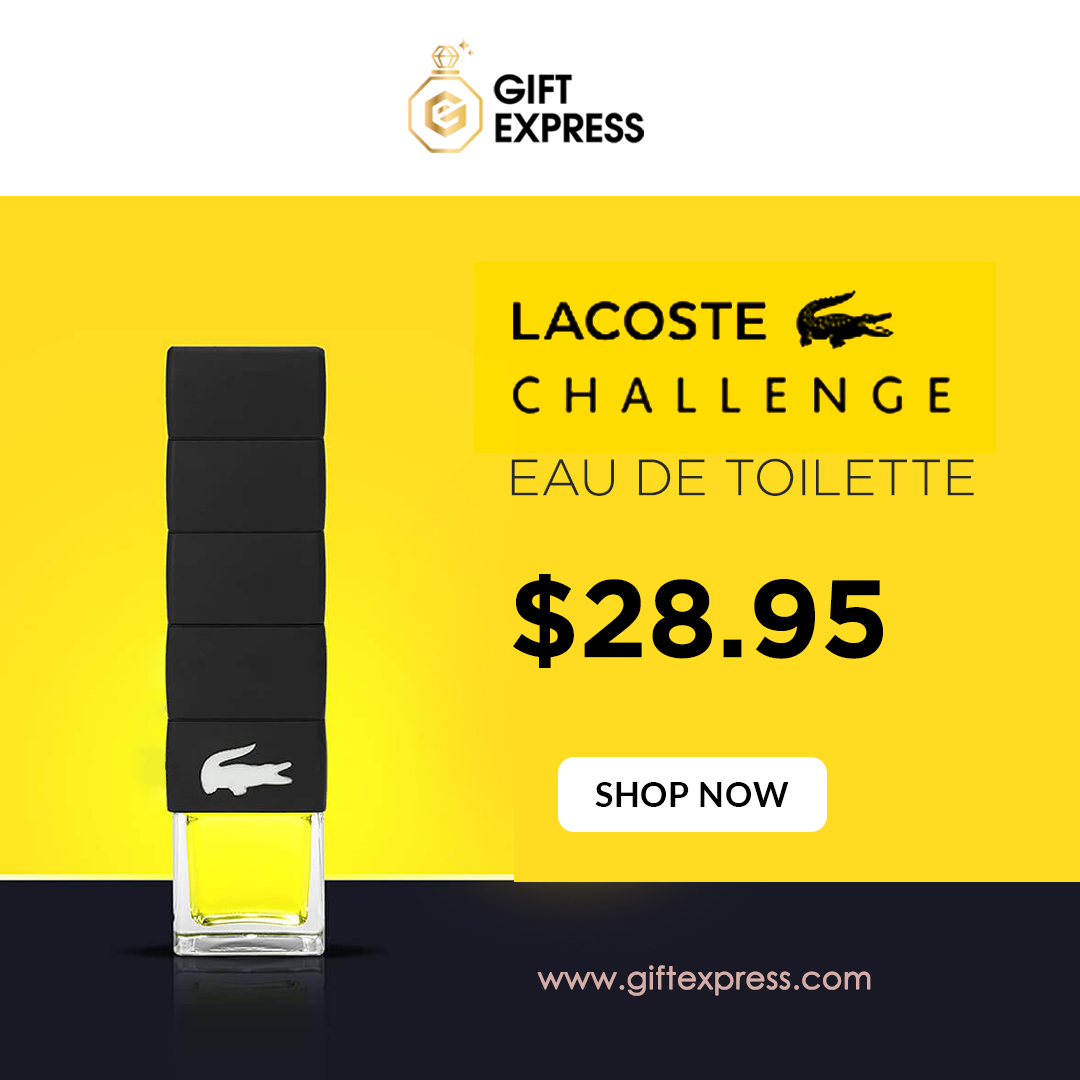 Challenge by Lacoste....

Lacoste Challenge for Men is a fragrance of pure energy, confidence, and style.

Buy Now: bit.ly/3NQqYJN

#lacosteoriginal #lacosteindonesia #perfumes #perfumesforwomen #lacostefoundationchallenge #perfumesformen #fragrance #fragrancecollection