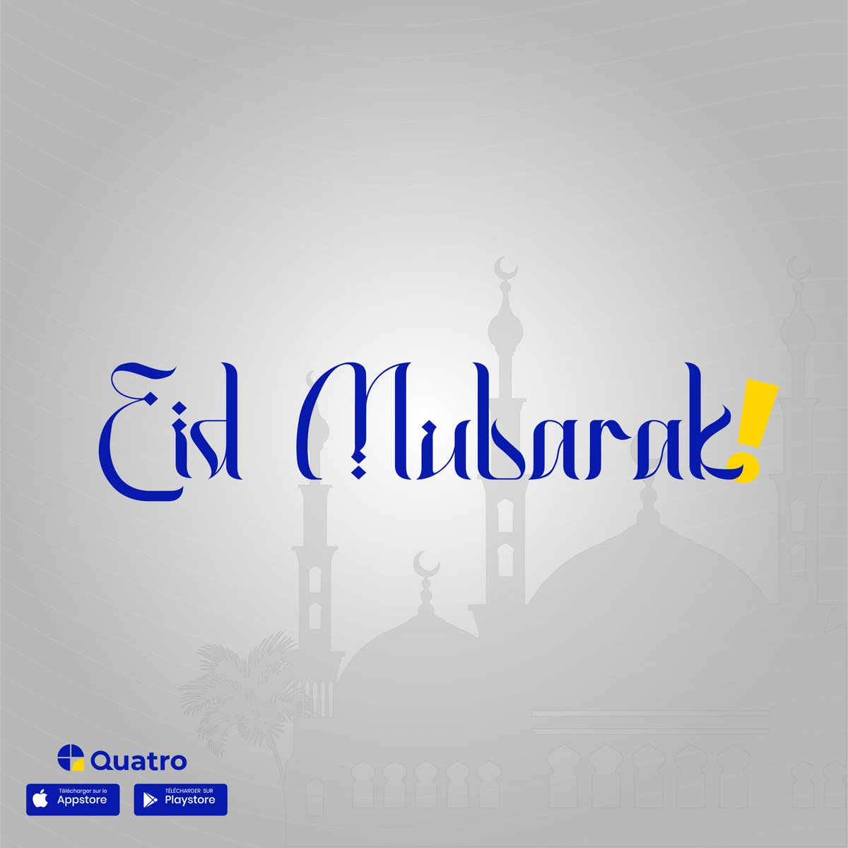 Eid Mubarak à tous les musulmans 🌙
#eidmubarak #Quatro #Cotonou #SimplifiezVotreQuotidien