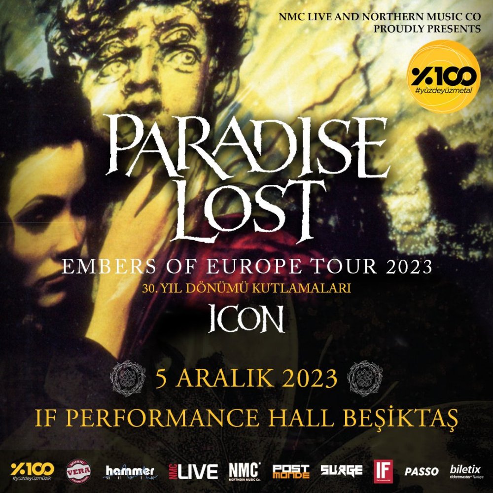 Paradise Lost Türkiye’de!

5 Aralık 2023
@ IF Performance Hall Beşiktaş

Biletler öncelikli dönem fiyatıyla 3 Temmuz’da satışa çıkıyor.

#paradiselost #konser #istanbul #liveperformance #kpk
