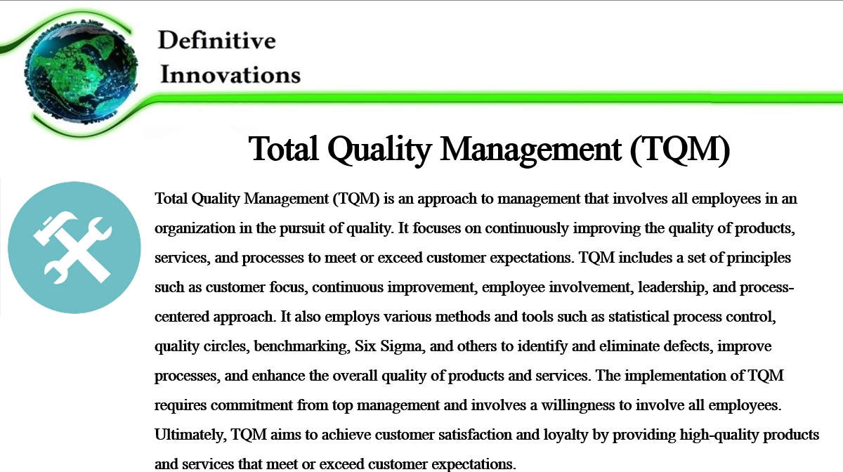 Definitive Innovations works with companies to achieve their goals of reducing operating costs, improving quality systems, and increasing speed of execution. #Business #Tools #DIOS #DefinitiveInnovations #quality #project #lean #management #OperationalExcellence #LeanMethodology