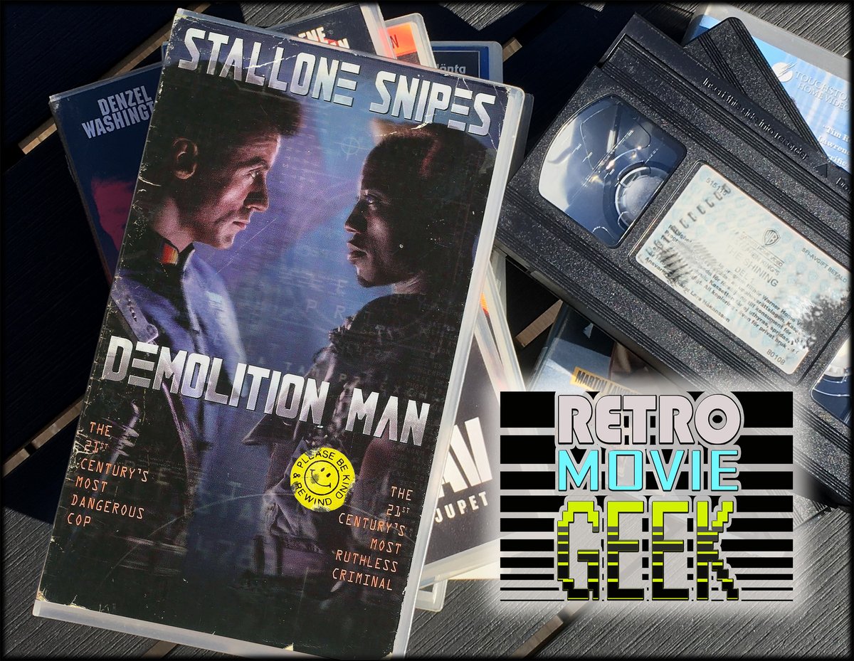 RetroMovieGeek (@retromoviegeek) on Twitter photo On this episode of the #RetroMovieGeek #podcast we take a look at DEMOLITION MAN from 1993!
retromoviegeek.com/rmg317/
#action #90smovies #DemolitionMan #moviepodcast #SylvesterStallone #WesleySnipes #SandraBullock #seashells #crimefreesociety #sociopath #cryogenicallyfrozen #scifi On this episode of the #RetroMovieGeek #podcast we take a look at DEMOLITION MAN from 1993!
retromoviegeek.com/rmg317/
#action #90smovies #DemolitionMan #moviepodcast #SylvesterStallone #WesleySnipes #SandraBullock #seashells #crimefreesociety #sociopath #cryogenicallyfrozen #scifi