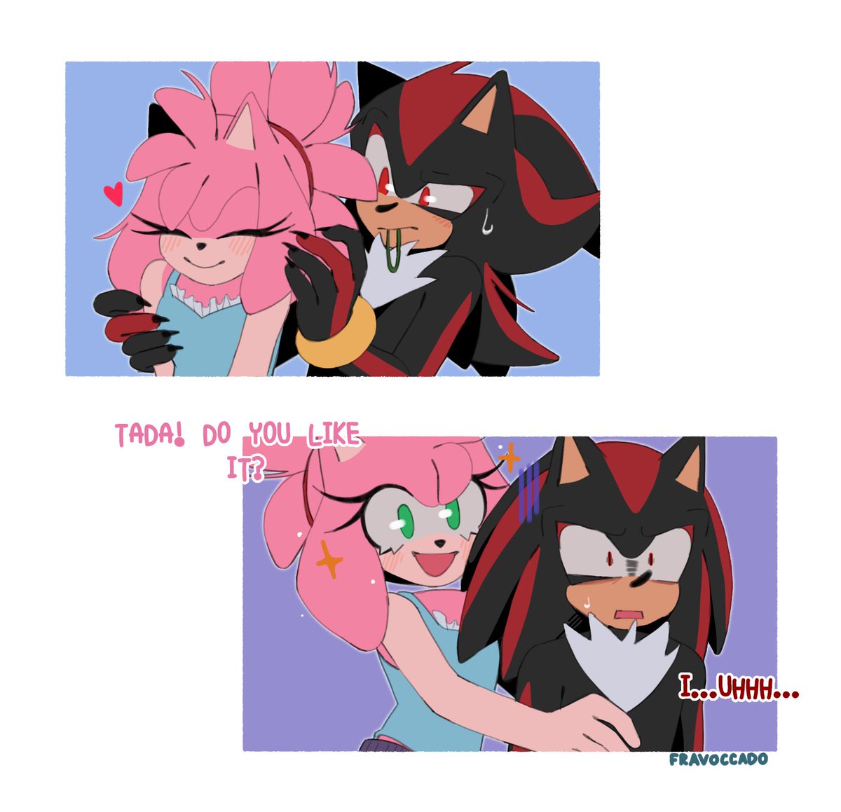 He looks like his first design lmao 😂
DAY 3 - Quill Care
#shadamy #ShadamyWeek2023 #shadamyweek #ShadowTheHedgehog #amyrose
