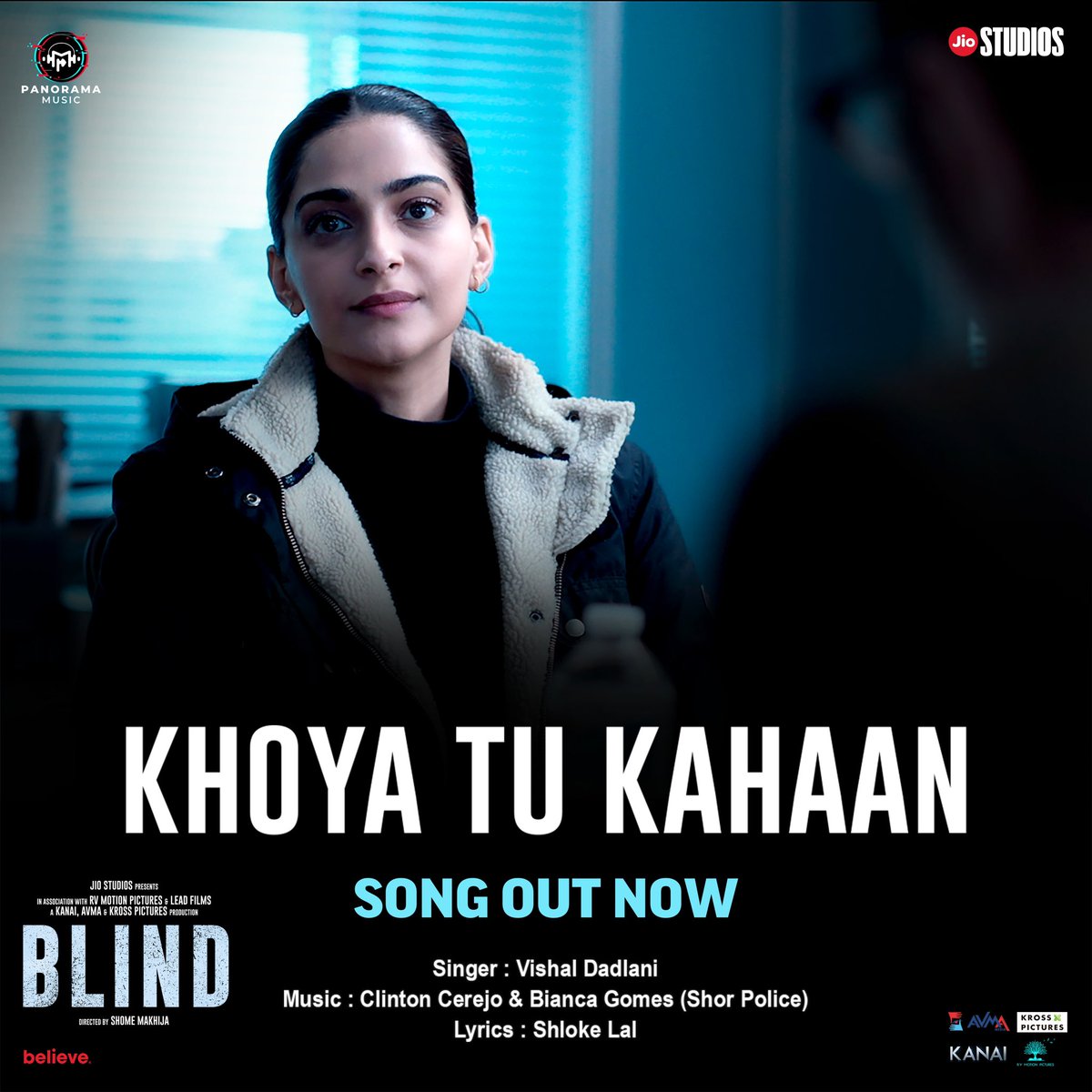 Will she be able to find the truth amidst the darkness?
#KhoyaTuKahaan from #Blind OUT NOW on #PanoramaMusic 
Watch #BlindOnJioCinema, streaming free 7 July onwards.

bit.ly/KhoyaTuKahaan-…