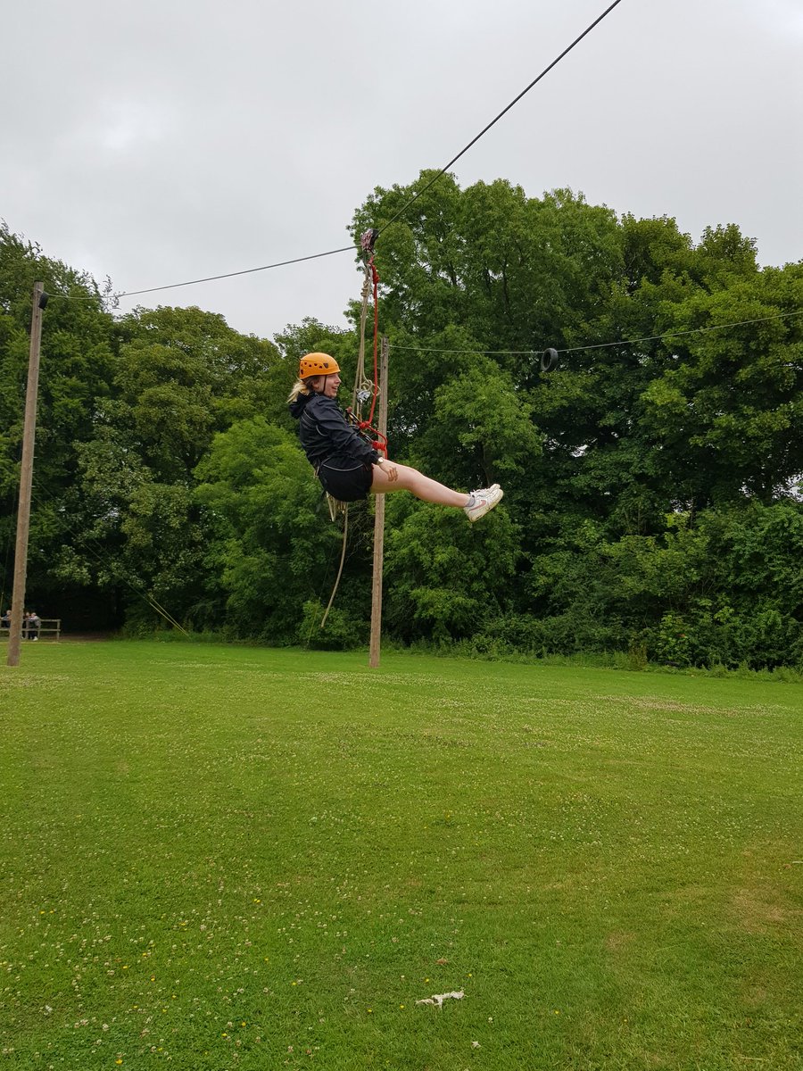 And Miss Snow loved the zip wire too!