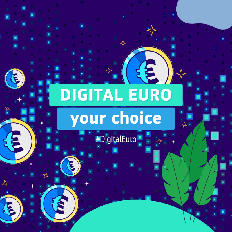 EU_Finance's tweet photo. With the digital euro you could

📲 Make &amp; receive instant payments, even without an internet connection

💳 Pay digitally, even if you don't have a bank account

Swipe left to learn more! #DigitalEuro
