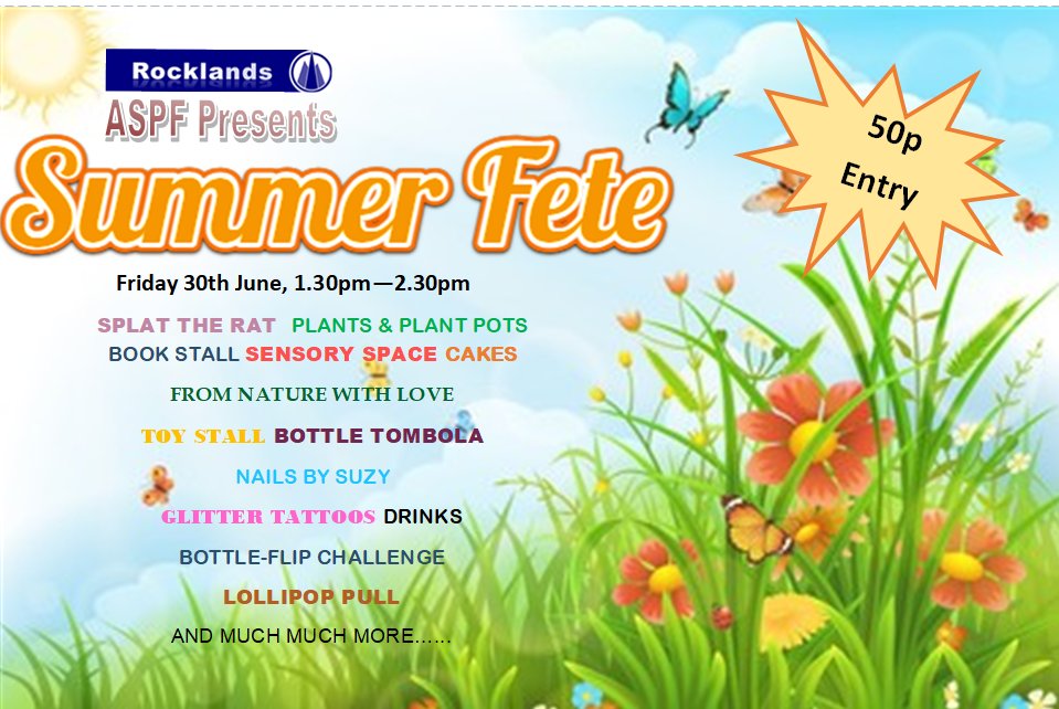 Come and join us, here at Rocklands, on Friday at 1.30pm; each class will be running their very own stalls! 🥰