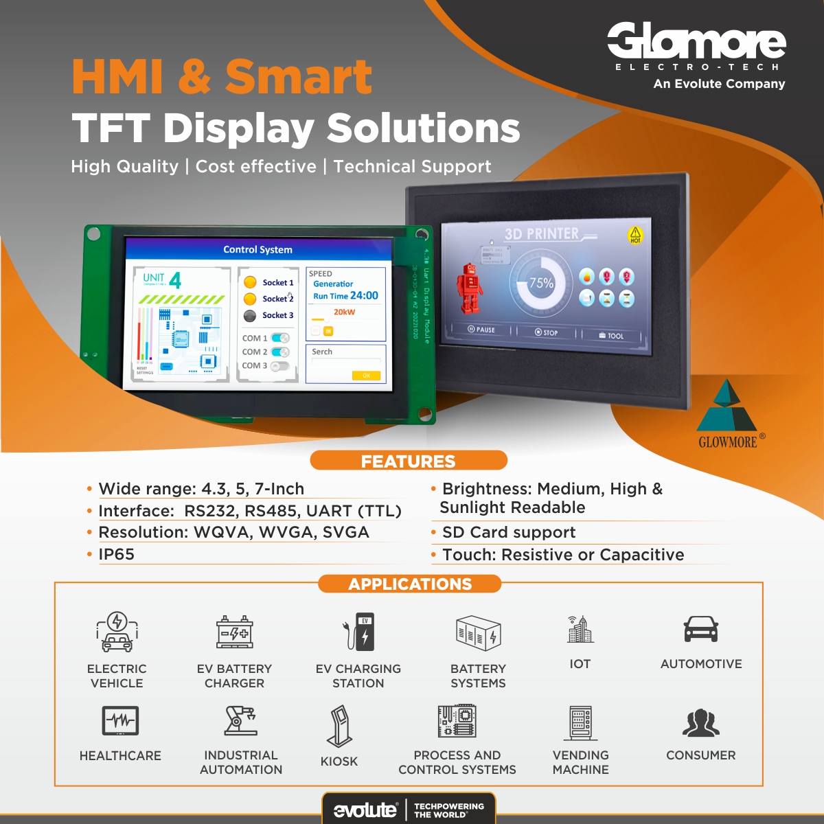 For more details visit us at glomore.co.in
.
.
#glomoreelectrotech #Evolutegroup #technology #displaysolutions #electrotech #techpower #technology #smartdevices #automation #display #tech #work #medical #iot #ipc #like