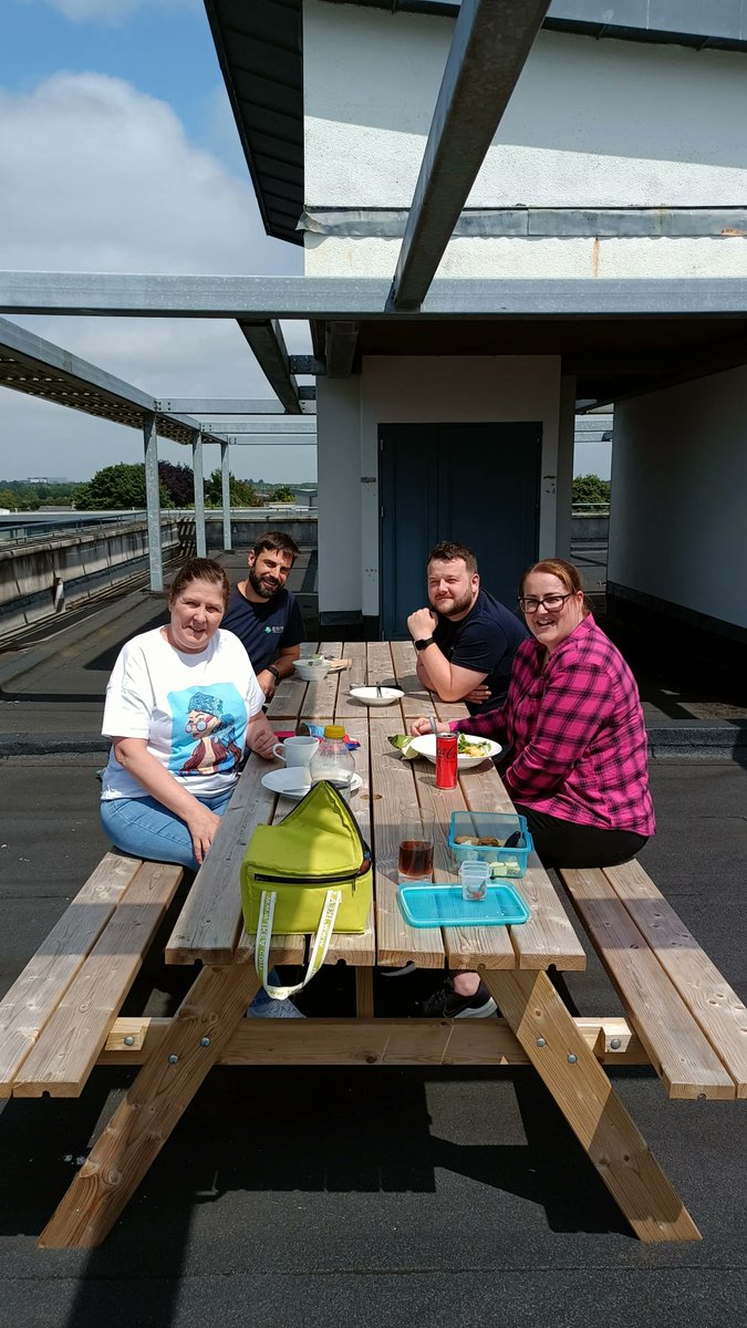 The EMR staff had a blast during lunch on their rooftop! Good food, great company, and an amazing view of Dunboyne made it a perfect break from work.  

#RooftopLunch #FunInTheSun

Pic: James Flanagan