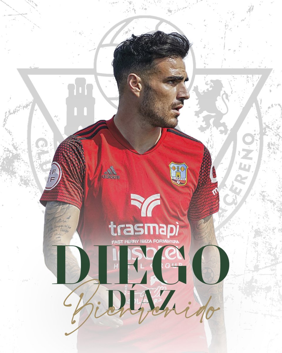 OFICIAL |

Diego Díaz (<a href="/DiegoMDiaz7/">DiegoDiaz</a>) nos da el 𝕤𝕚́ 𝕢𝕦𝕚𝕖𝕣𝕠 💍

El extremo procede del Formentera, donde anotó seis goles ⚽

#BienvenidoDiego

🔗 cpcacereno.com/diego-diaz-ver…