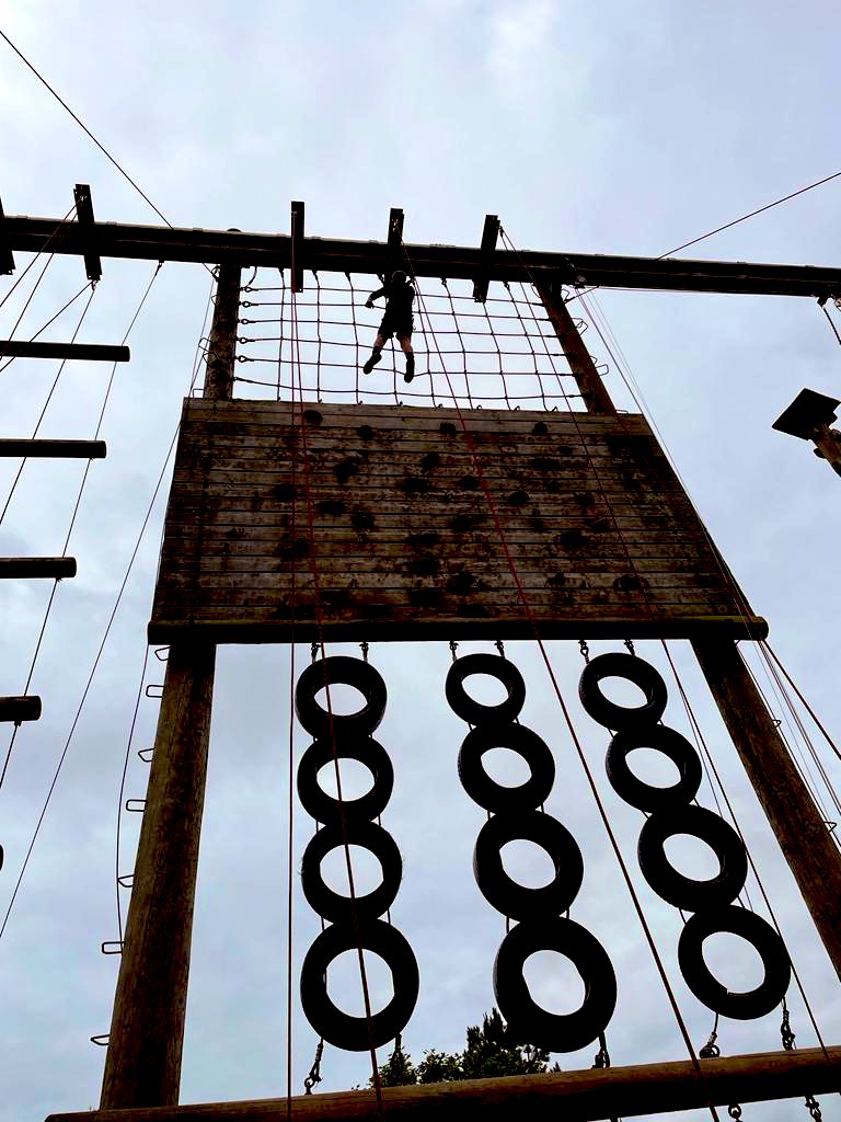 BawtryMayflower's tweet photo. Vertical challenge for the other group, and it certainly is a challenge!! #howhighcanyougo #nervesofsteel https://t.co/NhJEm8Fmcr