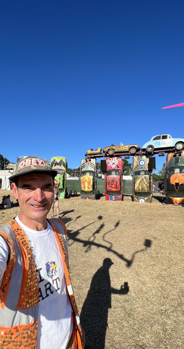 ST3AMCo's tweet photo. FOREVER IN OUR HEARTS…

And actions

#RIPVivienneWestwood🙏

Risen in glory thanks to @JoeRush100 in Carhenge at #Glastonbury2023 

This is the #ArtOfGlasto

This is the #ArtOfActivism

THIS 👇 is #OurCreativity23👨‍👩‍👧‍👦

The #CreativityRevolution23 gets turbo charged today

Raising/Inspiring #OurMillion23😍

WATCH THIS SPACE: https://t.co/IbIU9tvd1s 

CARS. CARS CARS. 

Our yesterday. Our today our tomorrow. Somehow.