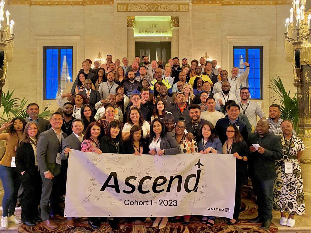 #ascend #unitedAIRLINES #core4 #weareunited