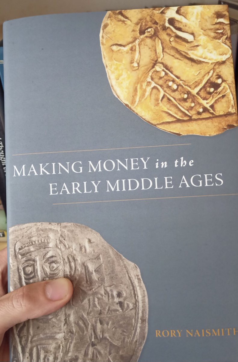 Simon Coupland (@simoncoupland) on Twitter photo Have just received my copy of this superb new book by <a href="/Rory_Naismith/">Rory Naismith</a> which will become an indispensable reference work on the early medieval economy. It is brilliant - covering a wide geographical area too! Have just received my copy of this superb new book by <a href="/Rory_Naismith/">Rory Naismith</a> which will become an indispensable reference work on the early medieval economy. It is brilliant - covering a wide geographical area too!