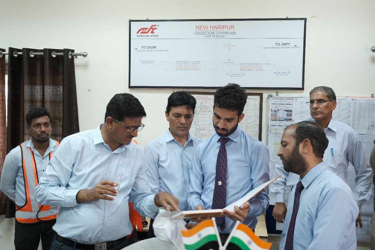 DFCCIL on Twitter "Sh RK Jain MD DFCCIL by Sh SR Sangwa GM