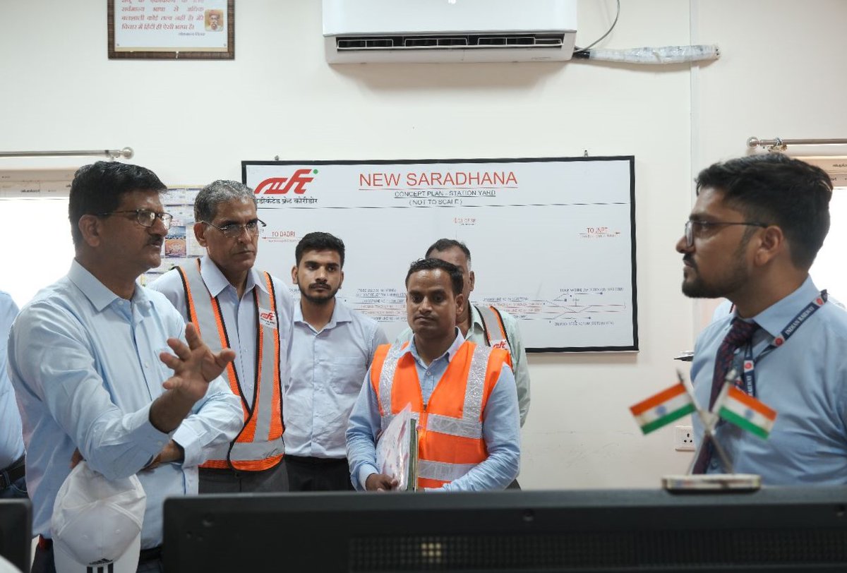 DFCCIL on Twitter "Sh RK Jain MD DFCCIL by Sh SR Sangwa GM