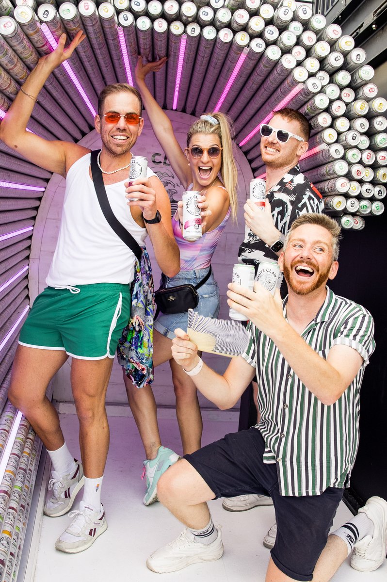 Sometimes the hottest summer accessory is an ice cold CLAW. 

What are your #WhiteClawSummer essentials?