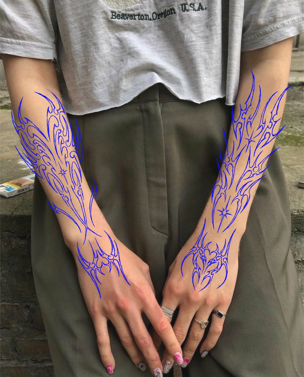 artsacl's tweet photo. Ig: https://t.co/xSfdLdAdvx 

Si les gustan los tribales, tengo varios diseños muy copados que buscan piel ✨🫶🏻 https://t.co/IARGnN2eUl
