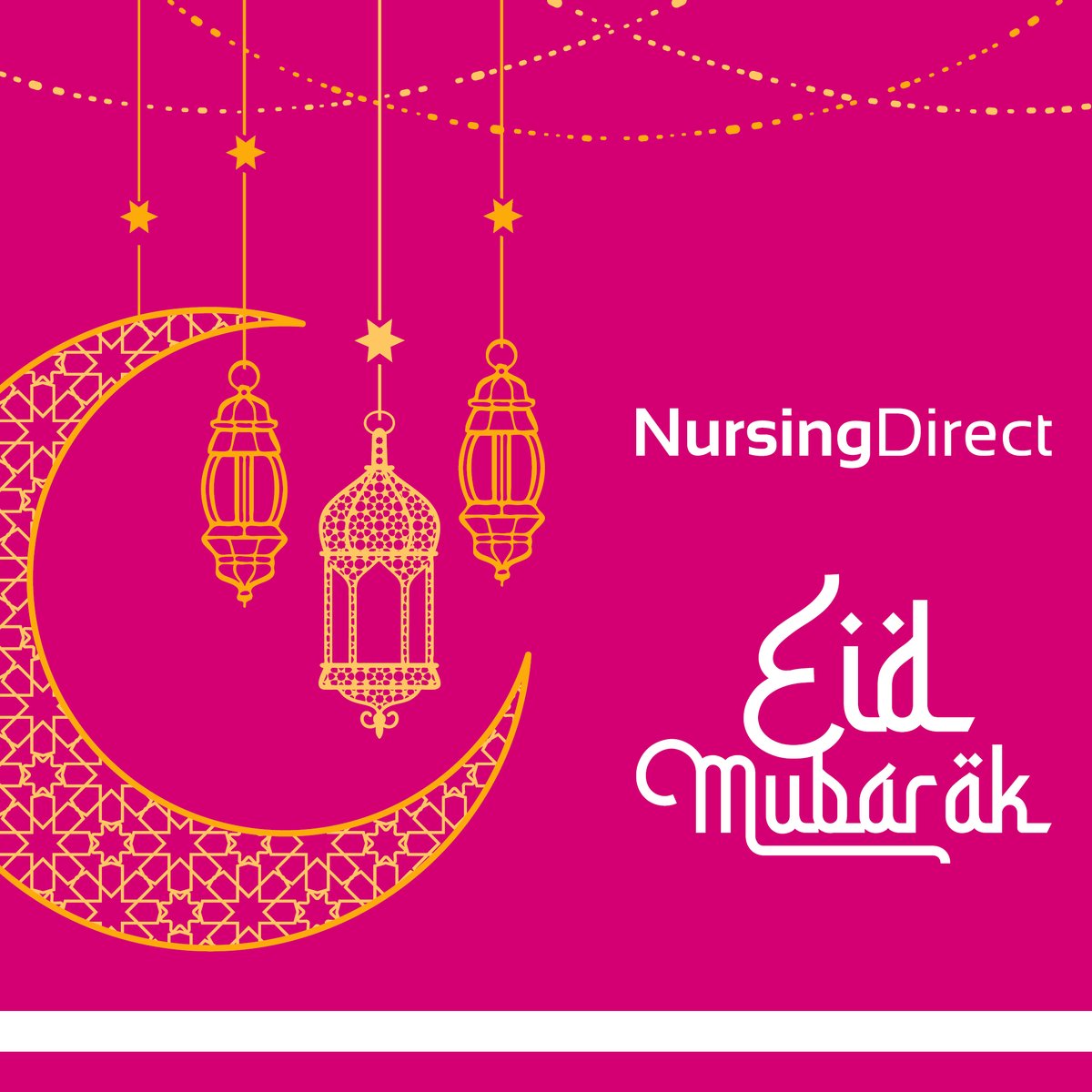 Eid Mubarak to all of our connections and candidates - from the team at Nursing Direct 🌙

May this Eid bring happiness, peace, blessings and prosperity! 🙌🏻

#NursingDirect #EidMubarak #Eid2023 #Ramadan2023