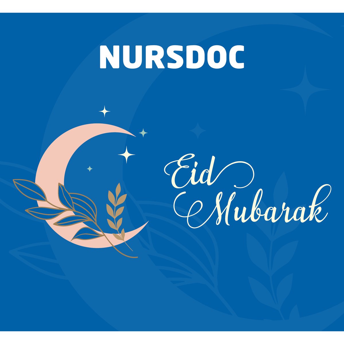 Eid Mubarak to all of our connections and candidates - from the team at Nursdoc 🌙

May this Eid bring happiness, peace, blessings and prosperity! 🙌🏻

#Nursdoc #EidMubarak #Eid2023 #Ramadan2023