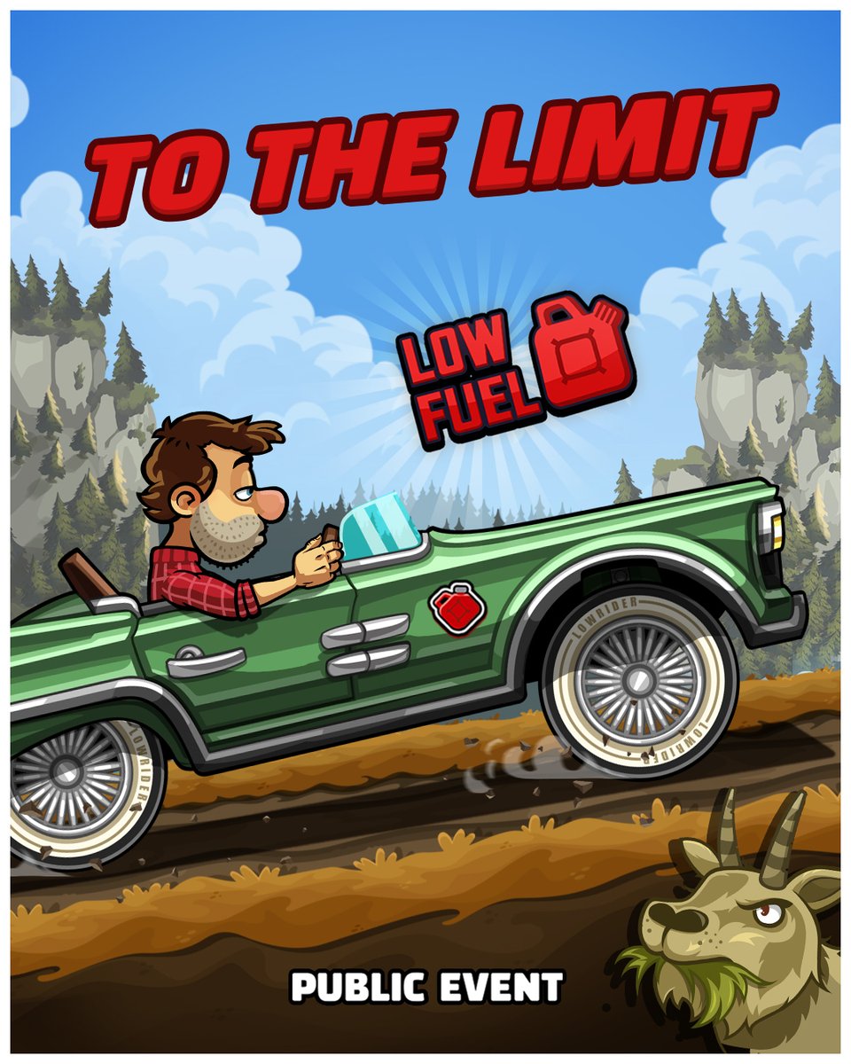 HCR_Official_'s tweet photo. If there were ever somewhere you should take it, then this week's #HillClimbRacing2 public event "To the Limit", begs consideration. https://t.co/qXsWrxfQzE