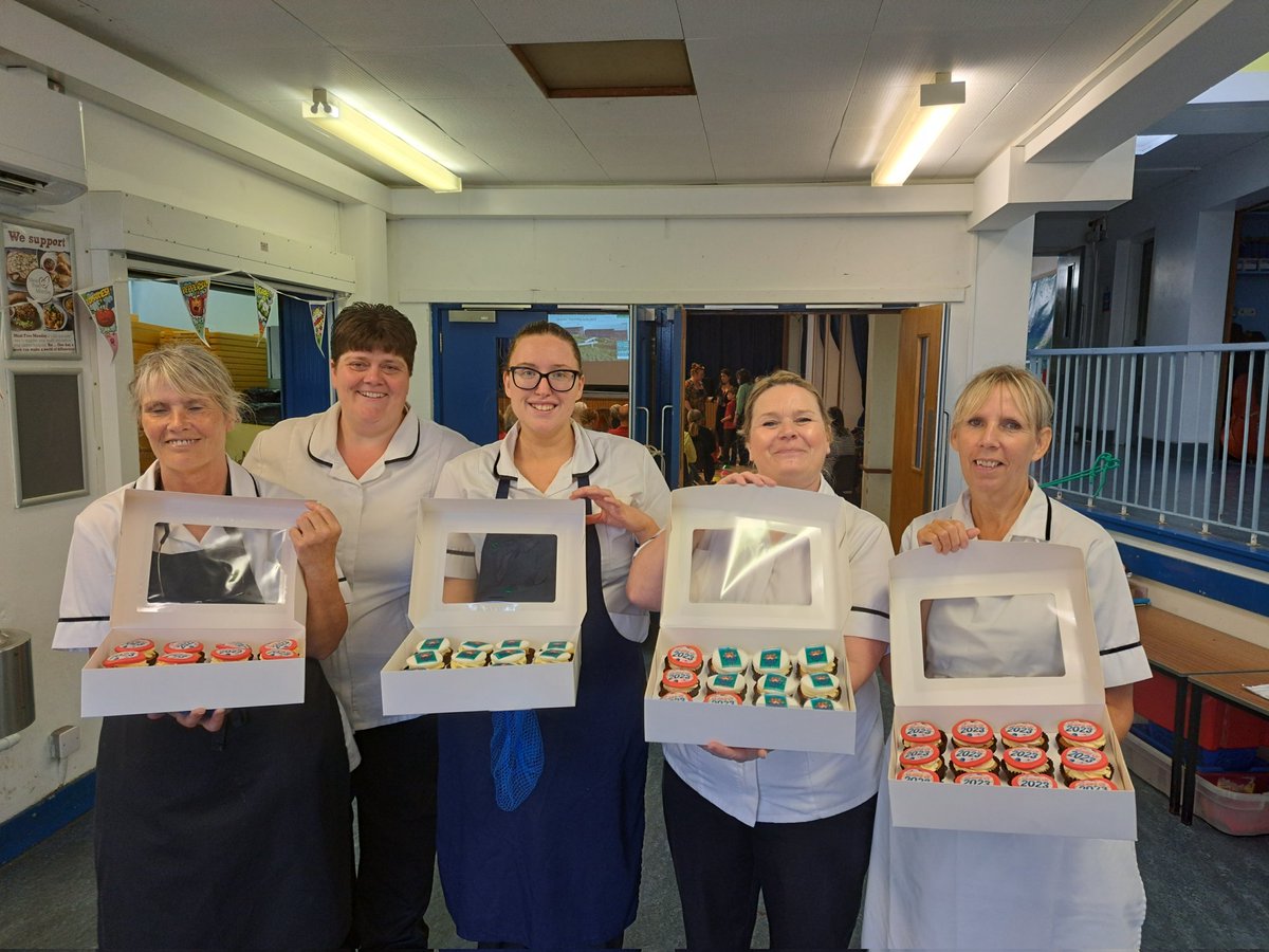Thank you catering team for a lovely final send off for P7! What a delicious surprise!