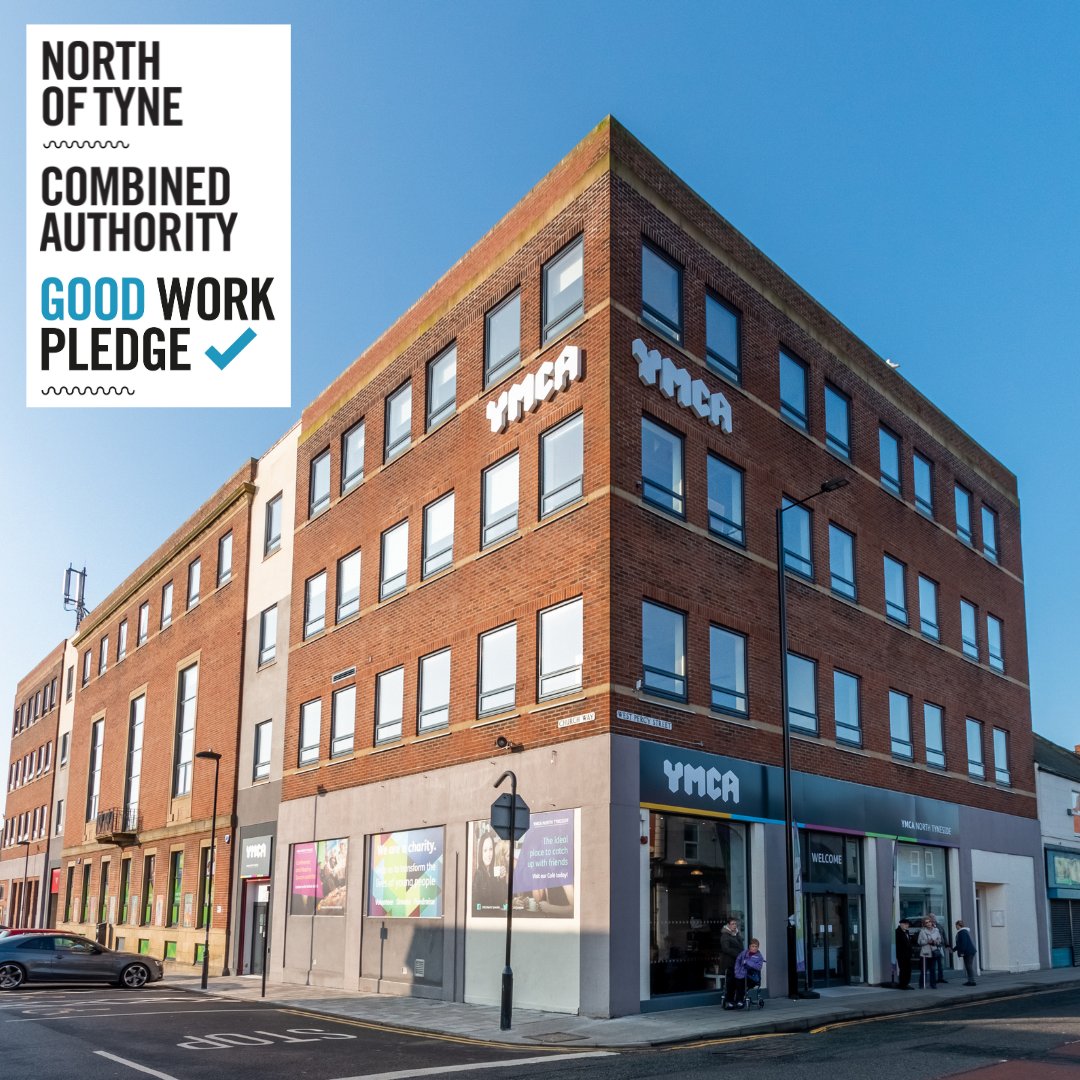 YMCANTyneside's tweet photo. We are delighted to share that YMCA North Tyneside has been awarded the Good Work Pledge Standard by the @NorthTyneCA, which recognises our commitment to our employees through our good work practices 🥳

#NTCA #GoodWorkPledge https://t.co/F2oWEDcSgF