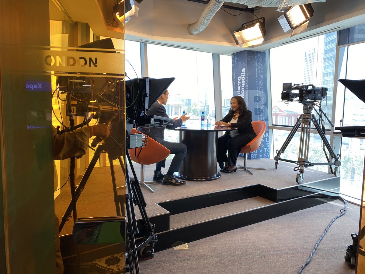 Pamela Coke-Hamilton (@cokehamilton) on Twitter photo Mongolia is moving to diversify through green and digital trade.
Trends here can be found across the world: Building resilience to crises, improving logistics as a landlocked developing country and economically empowering women.
Spoke with Ankha Enkh-Amar of <a href="/BloombergTVM/">Bloomberg TV Mongolia</a>. Mongolia is moving to diversify through green and digital trade.
Trends here can be found across the world: Building resilience to crises, improving logistics as a landlocked developing country and economically empowering women.
Spoke with Ankha Enkh-Amar of <a href="/BloombergTVM/">Bloomberg TV Mongolia</a>.