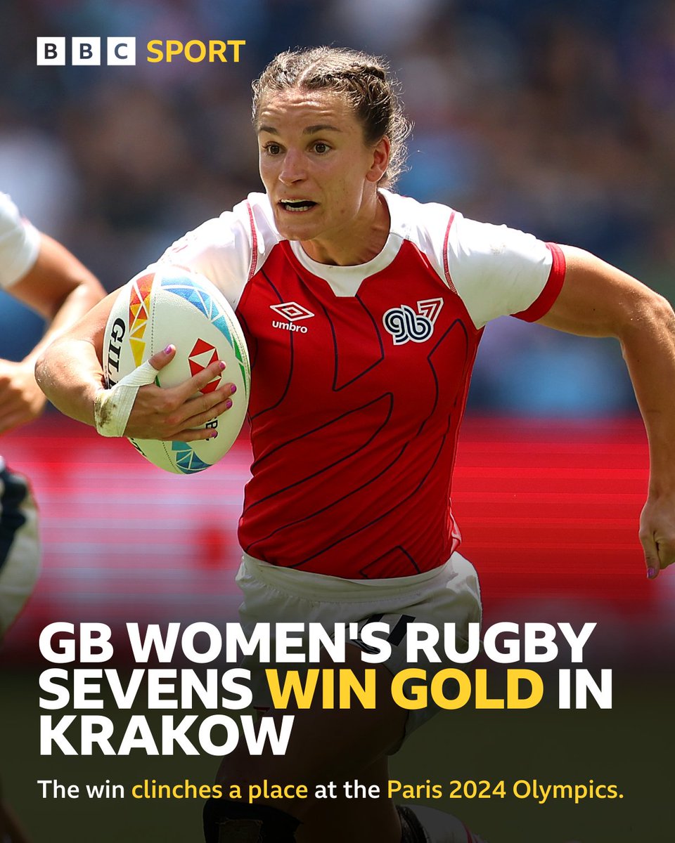ICYMI: A huge win for @joyce_jaz and the women's #GB7s at the #EuropeanGames2023! 🔥 

#BBCRugbySevens