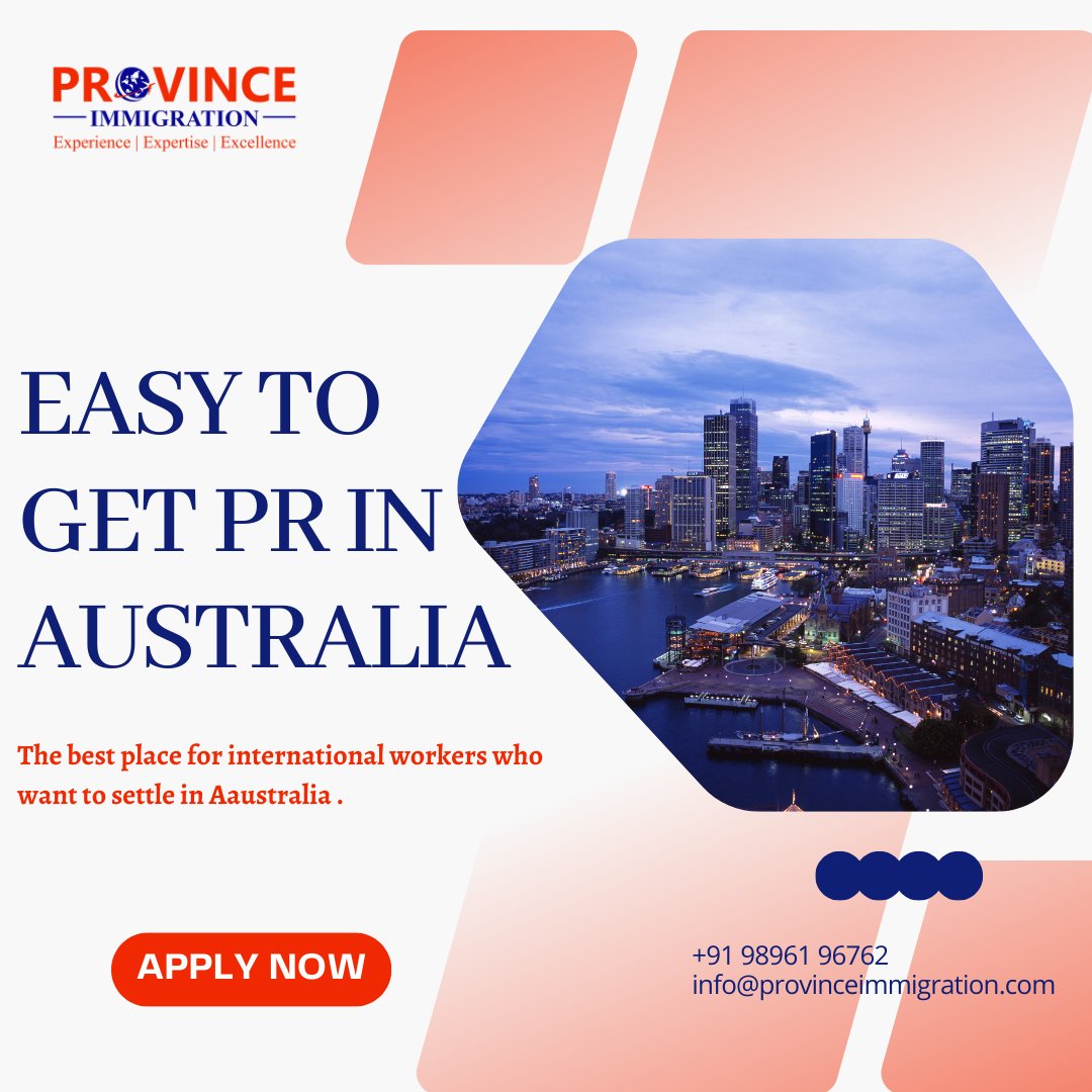 EASY TO GET PR IN AUSTRALIA 
#australia #australiaimmigration #australiapr #australiavisa #provinceimmigration