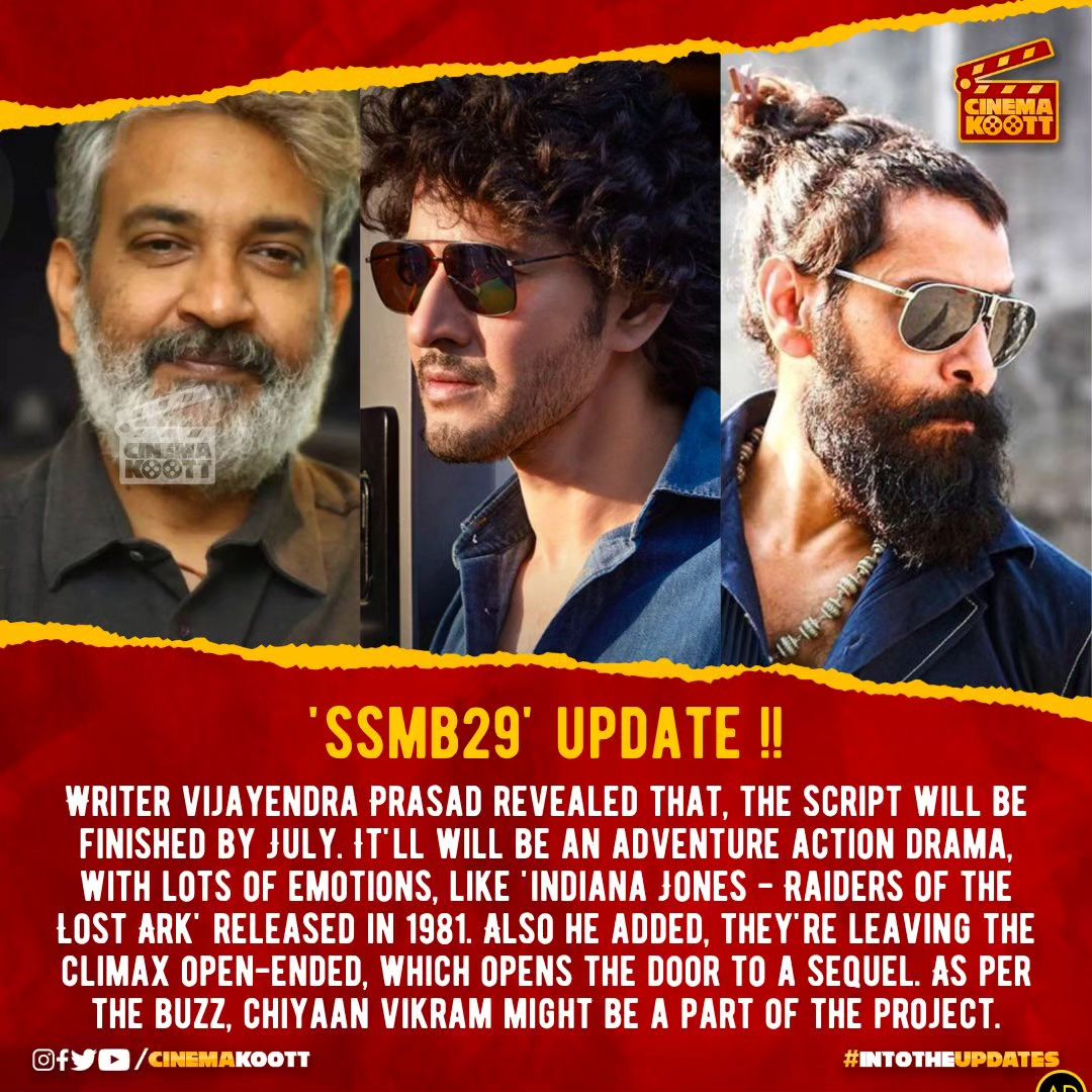 #SSMB29 

@ssrajamouli  @urstrulyMahesh