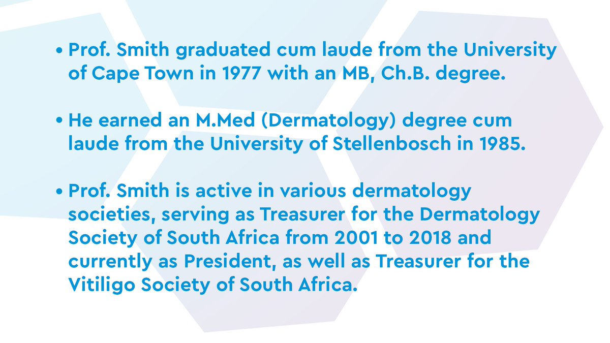 WCD2027's tweet photo. 🗣An influential dermatology leader: Prof. Jonathan Smith. 

#WCD2023Singapore is tapping into a worldwide dermatology community. Prof. Smith is one of our eminent and influential #WCDAmbassadors; he will share his scientific knowledge during the congress.  

@ILDSDerm https://t.co/2ywnzPZFNw