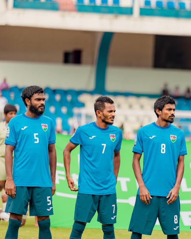 Critics may doubt, but we'll fight till the final whistle blows.

📸 Abdulla Yashau / Yakey.mv