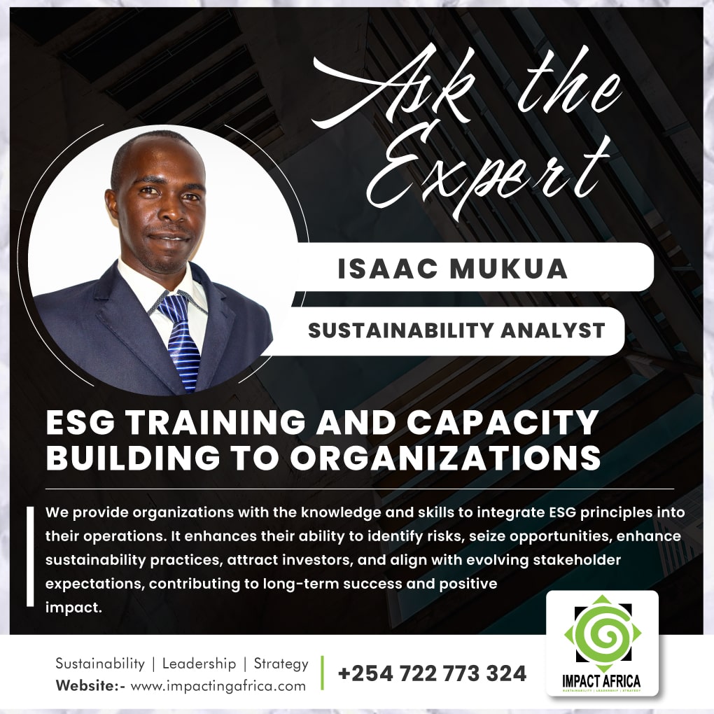 ESG training and capacity building empowers organizations to integrate environmental, social, and governance factors into their decision-making processes.
#ESGtraining #ESGLeadership #CapacityBuilding #CorporateResponsibility