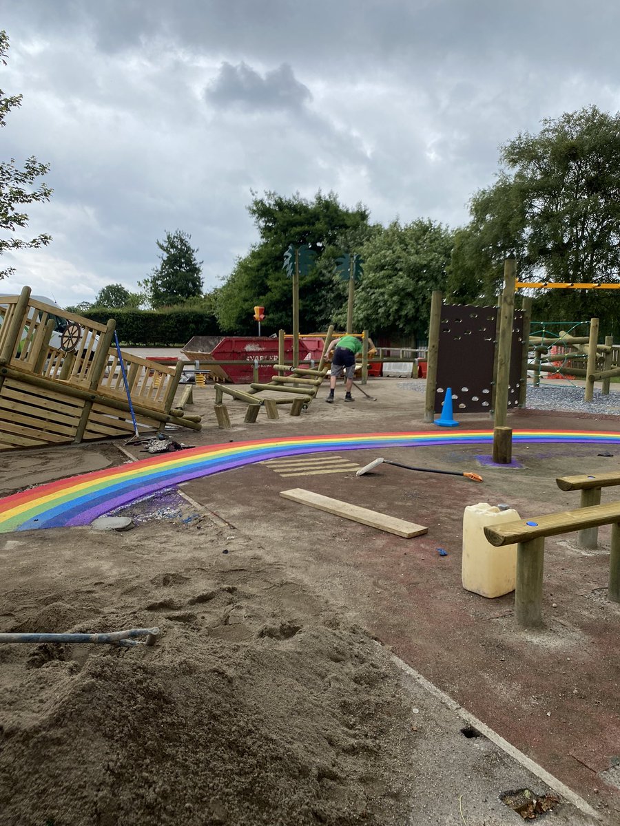 Exciting Development! We can’t wait until our new outdoor space will be ready. #outdoorplay