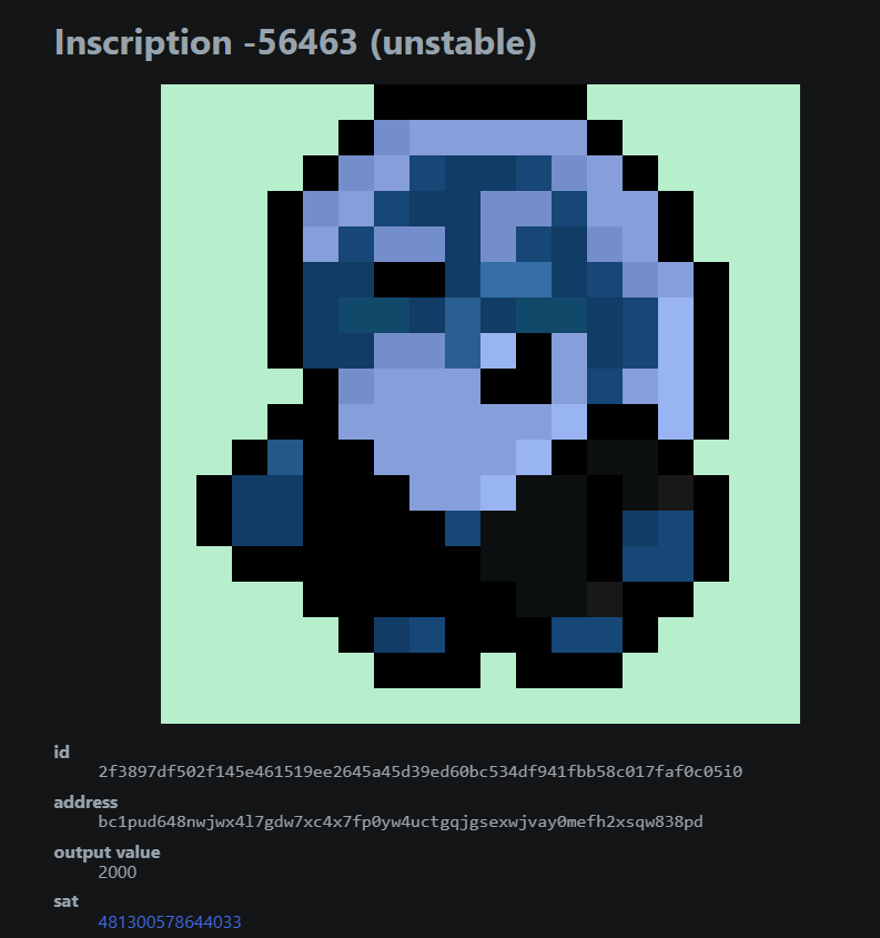 sus_chee58882's tweet photo. Welcome cursed cheesus #-481033
The first cursed cheesus inscribed on the name palindrome sat: klcjarajclk from 2010
#Ordinals #bitcoin #cursedordinal
Thanks to @jakegallen and @0xBunzy for sharing the tools to make this possible. https://t.co/JRQsq9s6Fq
