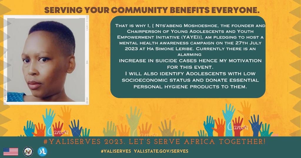 #YALIServes
