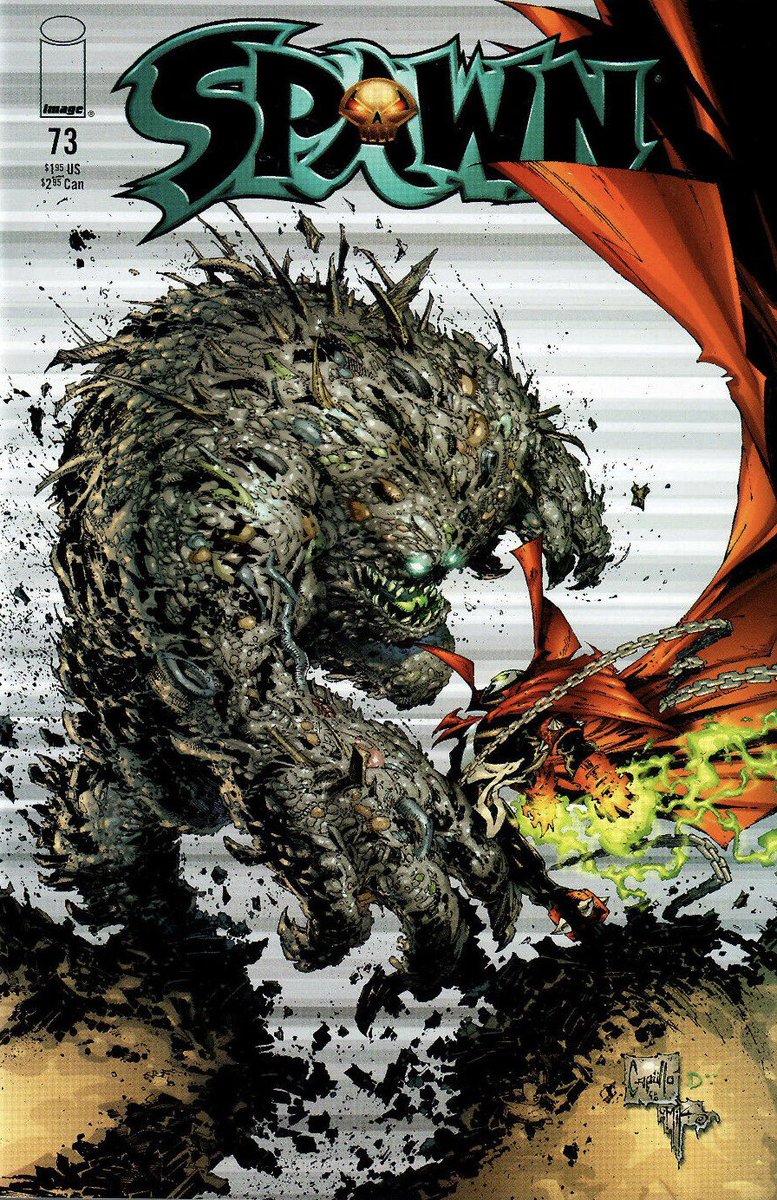 HellSpawn444's tweet image. Spawn
Issue: 73
#Spawn #Issue73 #ImageComics #ToddMcFarlane #GregCapullo #ComicCover