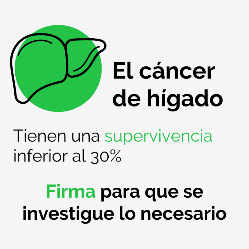 ContraCancerEs's tweet photo. ⚠️ Ciertos tipos de cáncer no pueden investigarse lo necesario a pesar de tener una supervivencia inferior al 30%. Como el de hígado que solo recibe un 4,5% de la financiación pública en investigación.

Esta desigualdad no puede continuar.