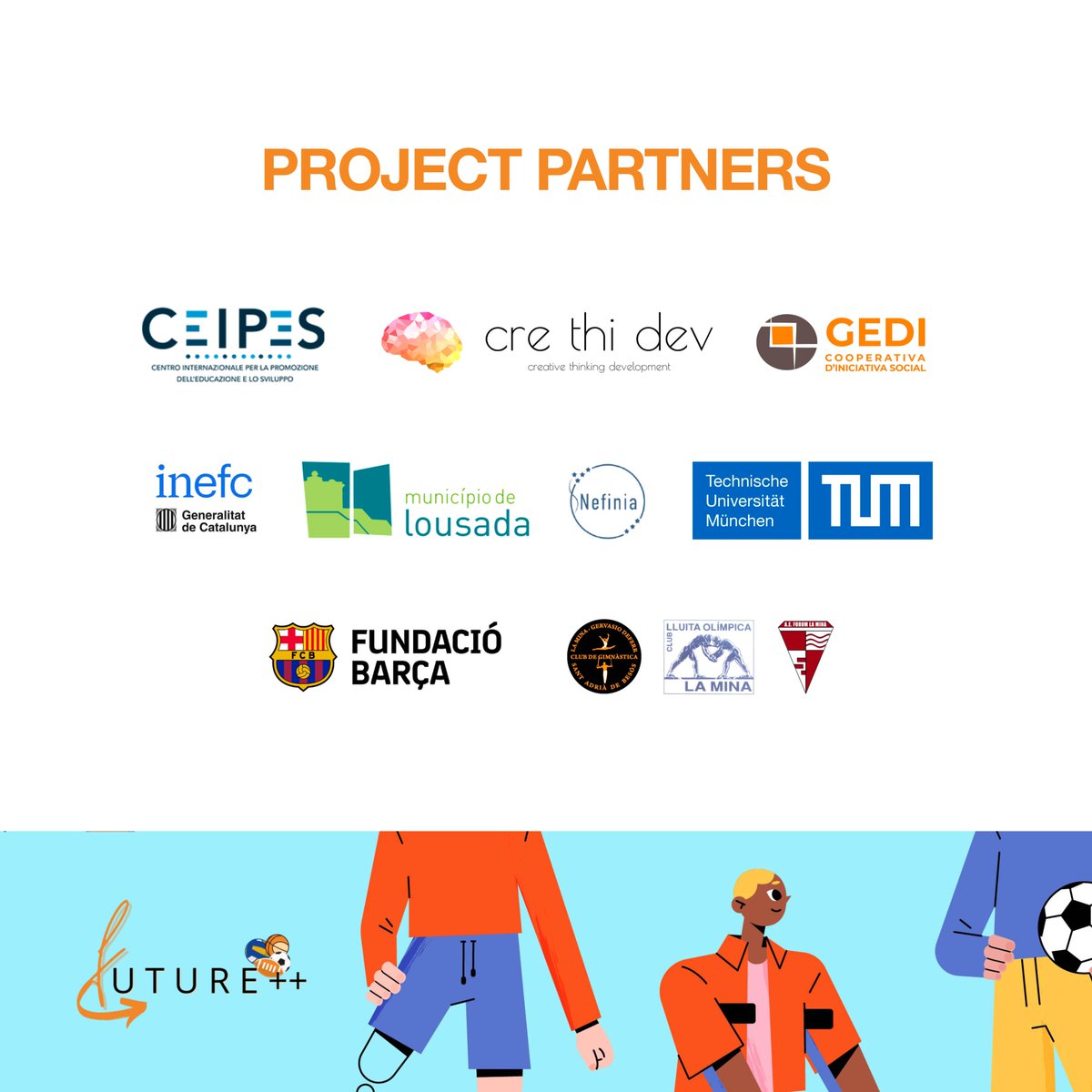 We're thrilled to share that we've joined forces in a fantastic European initiative called Future For Children ++. 

Discover more about this incredible project! 🔶⬇️
future2plus.eu

🤝 #future2plus  #SocialInclusion #social #sport #EUprojects #Europeanproject