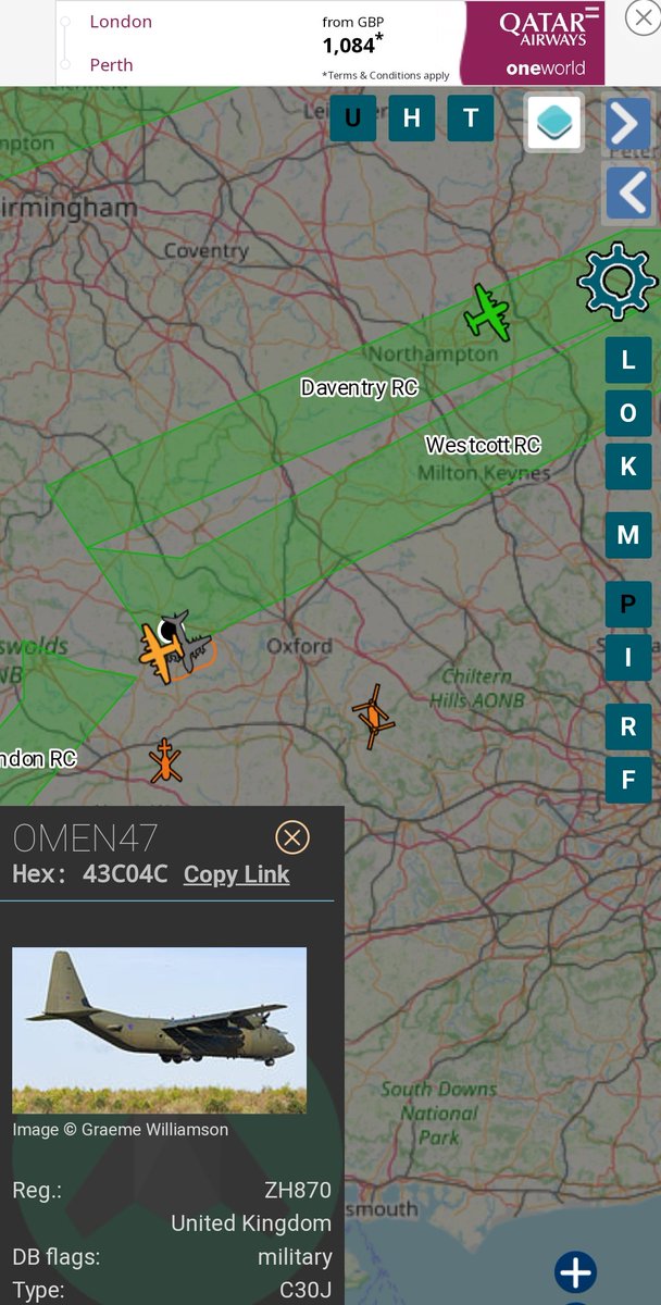 Thats it the last 2 C130s have just left @RAFBrizeNorton @BFBSBrizeNorton for the last time . What a sight to see ZH870 wing wave as she climbs into the low cloud base