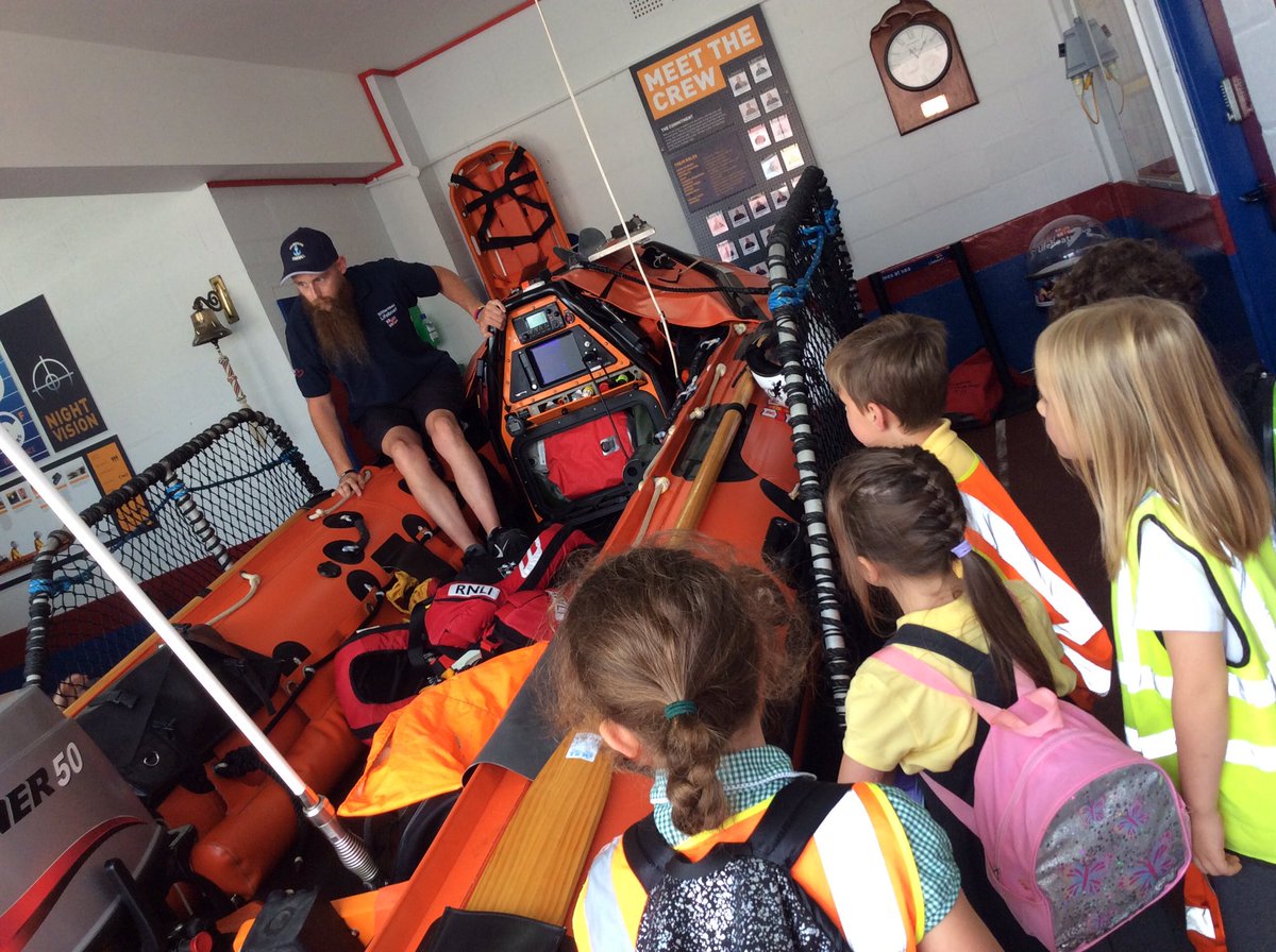 Y2_Vinnies's tweet photo. Year 2 have arrived in sunny Withernsea! Our first stop is @WithernseaRNLI. We are learning about sea safety and the amazing jobs the lifeboat crews do! 🚤 https://t.co/xfhQUs8MBY